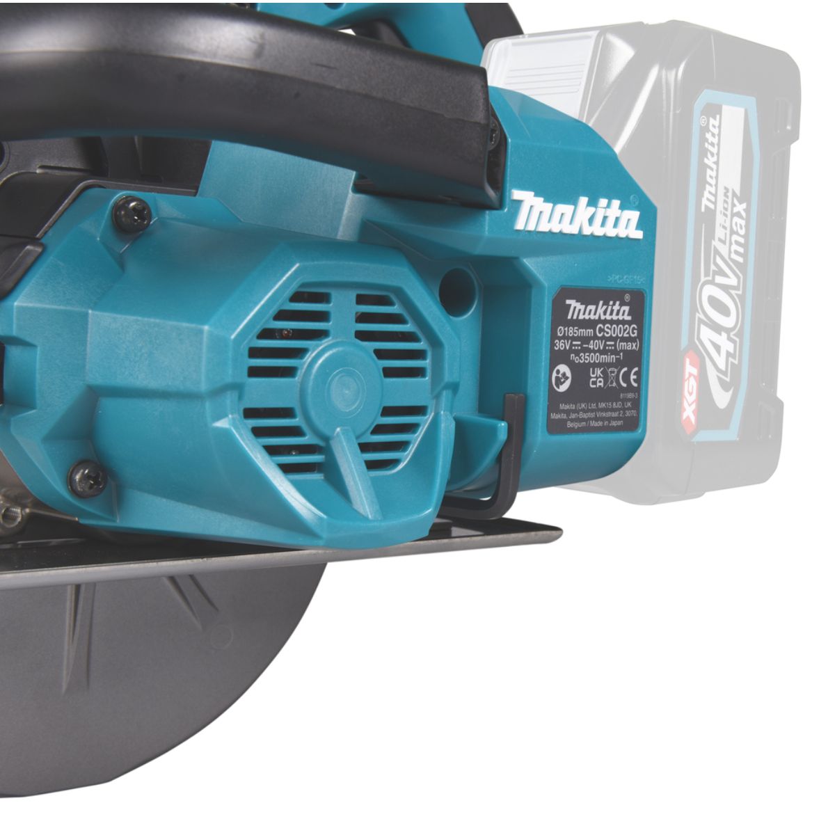 Makita Akku-Metallhandkreissäge 40V (ohne Akku, ohne Ladegerät) CS002GZ