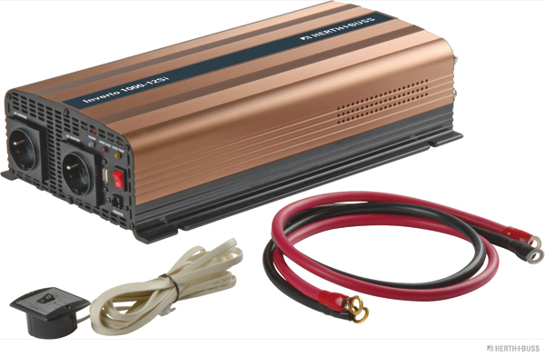 HERTH&BUSS Wechselrichter, 12V > 230V, 1000W Sinus