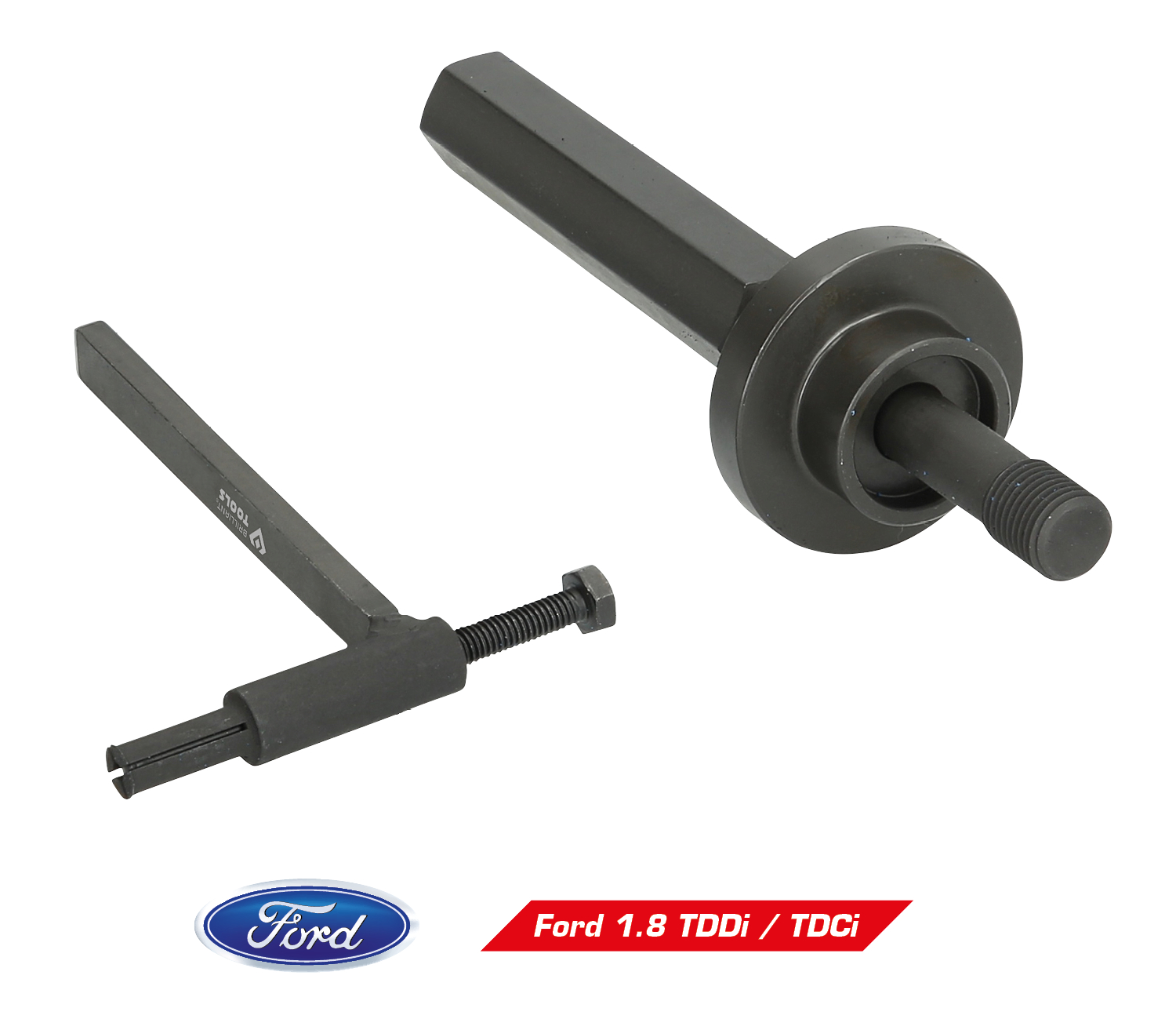 Brilliant Tools Steuergehäusedeckel-Ausricht- und Pumpenrad-Demontage-Werkzeug-Satz für Ford 1.8 TDD