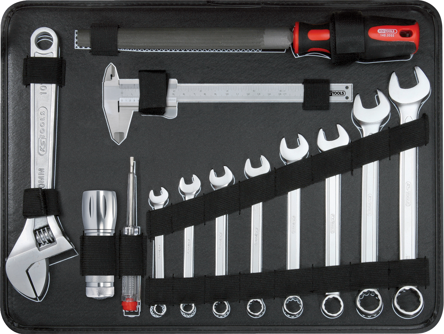 KS Tools 1/4"+1/2" Werkzeug-Satz, 127-tlg