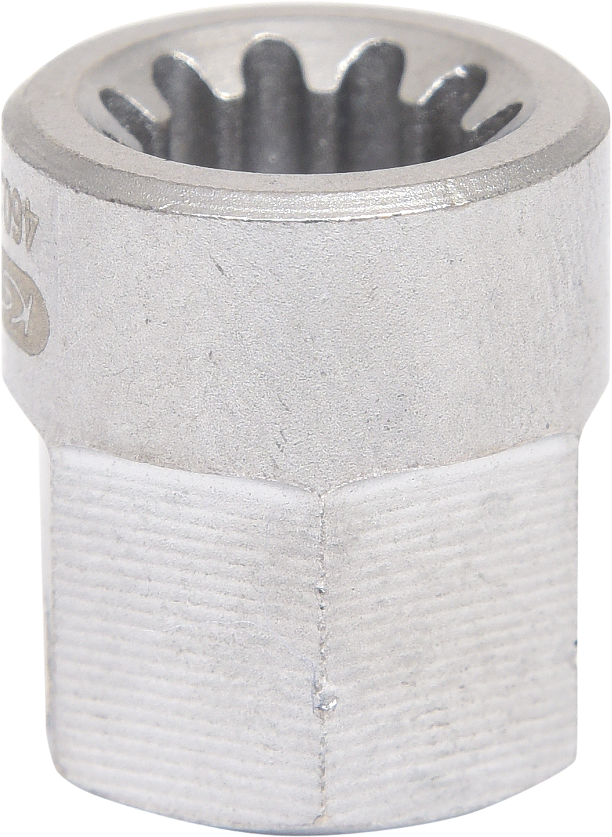 KS Tools Spezialeinsatz Vielzahn M9 mit Magnet, für SAF und Knorr Sättel 