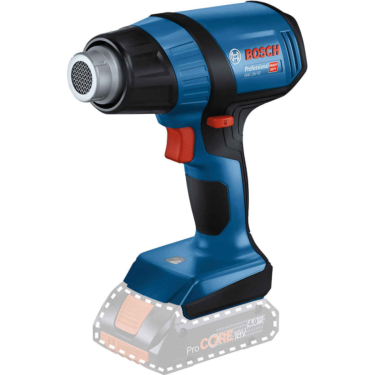 Bosch Akku-Heißluftgebläse GHG 18V-50