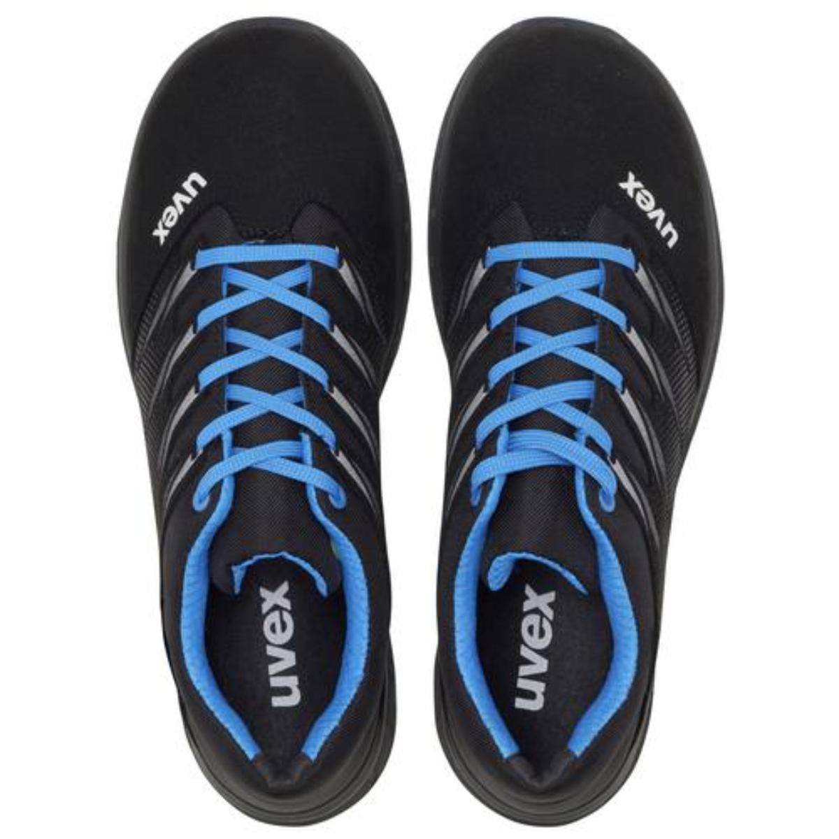 uvex 2 trend Sicherheitsschuh Halbschuhe S2, blau/schwarz