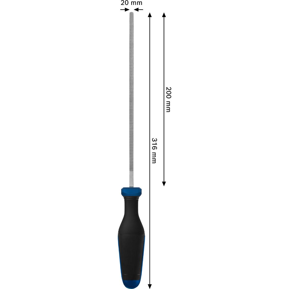 Bosch Flachfeile 200 mm / 8"
