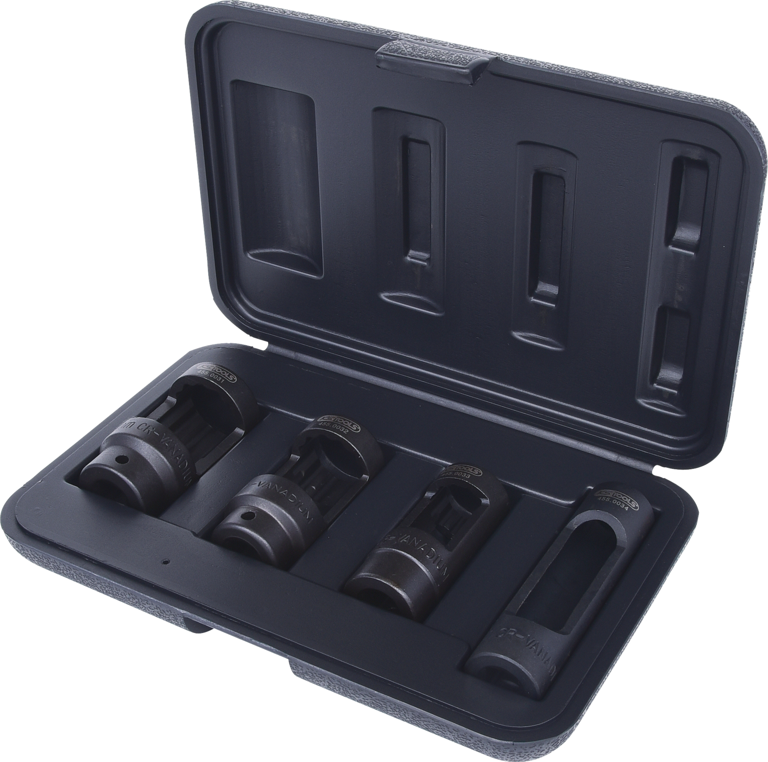 KS Tools 1/2" Diesel-Injektoren-Stecknuss-Satz, 4-tlg
