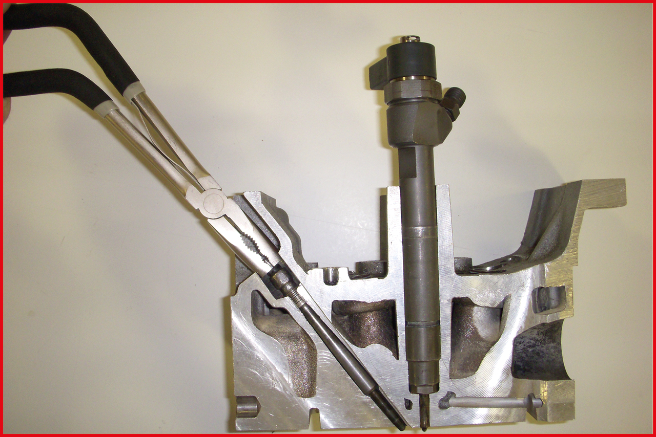 KS Tools Glühkerzen-Lösezange, 260mm
