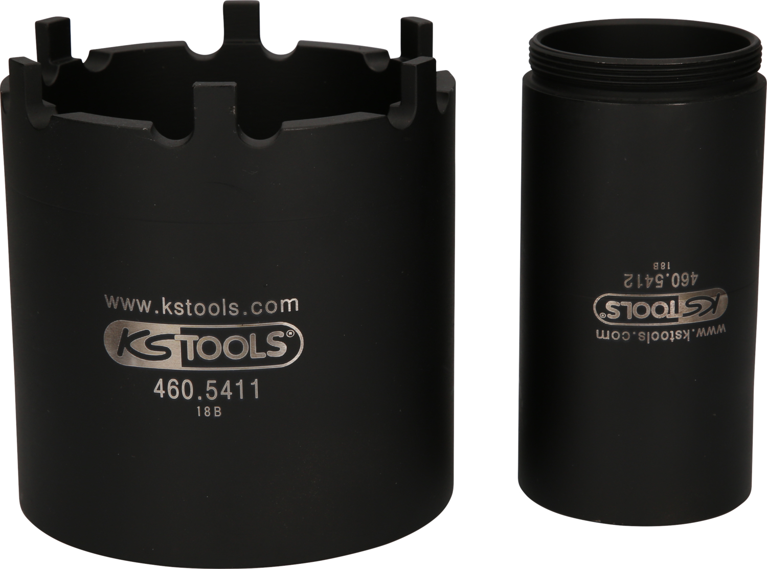 KS Tools Nutmuttern-Schlüssel-Satz mit Führungsrohr für Mercedes, Ø 100 mm , 2-tlg