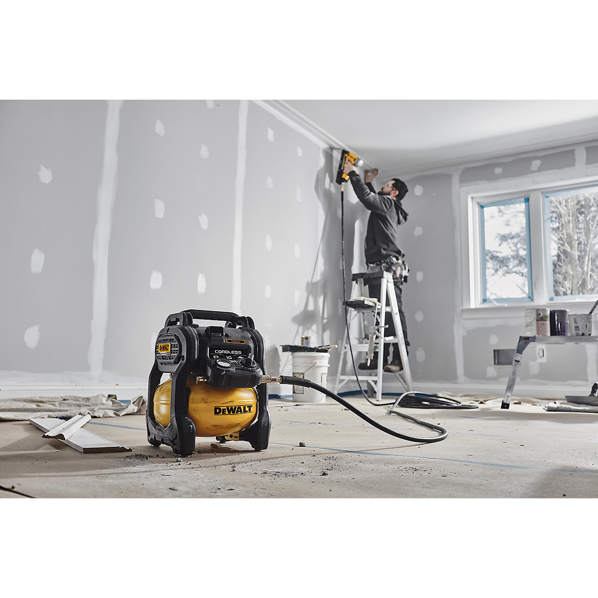 DEWALT Akku-Kompressor 18V 10 Liter