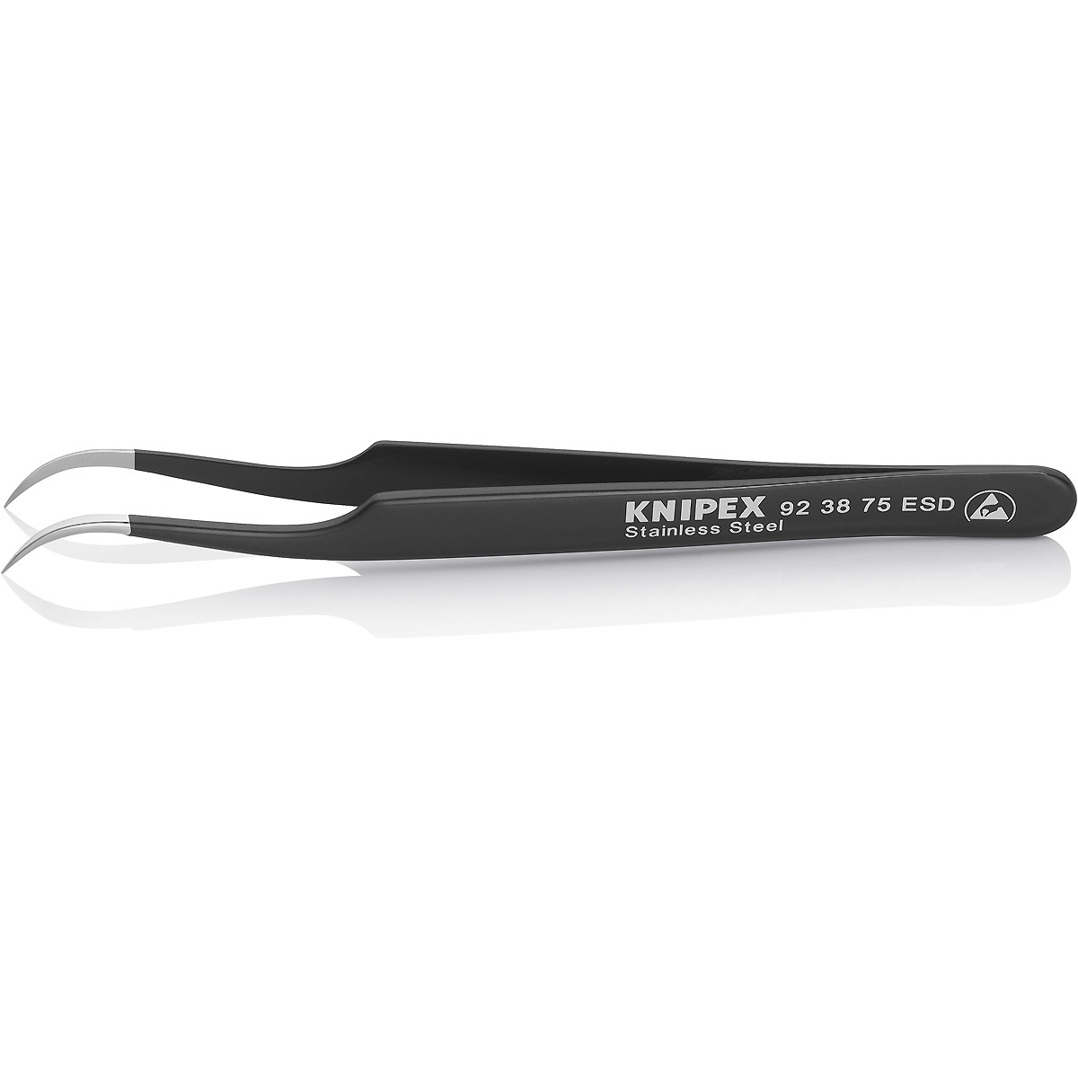 KNIPEX Universalpinzette ESD 118 mm Glatt