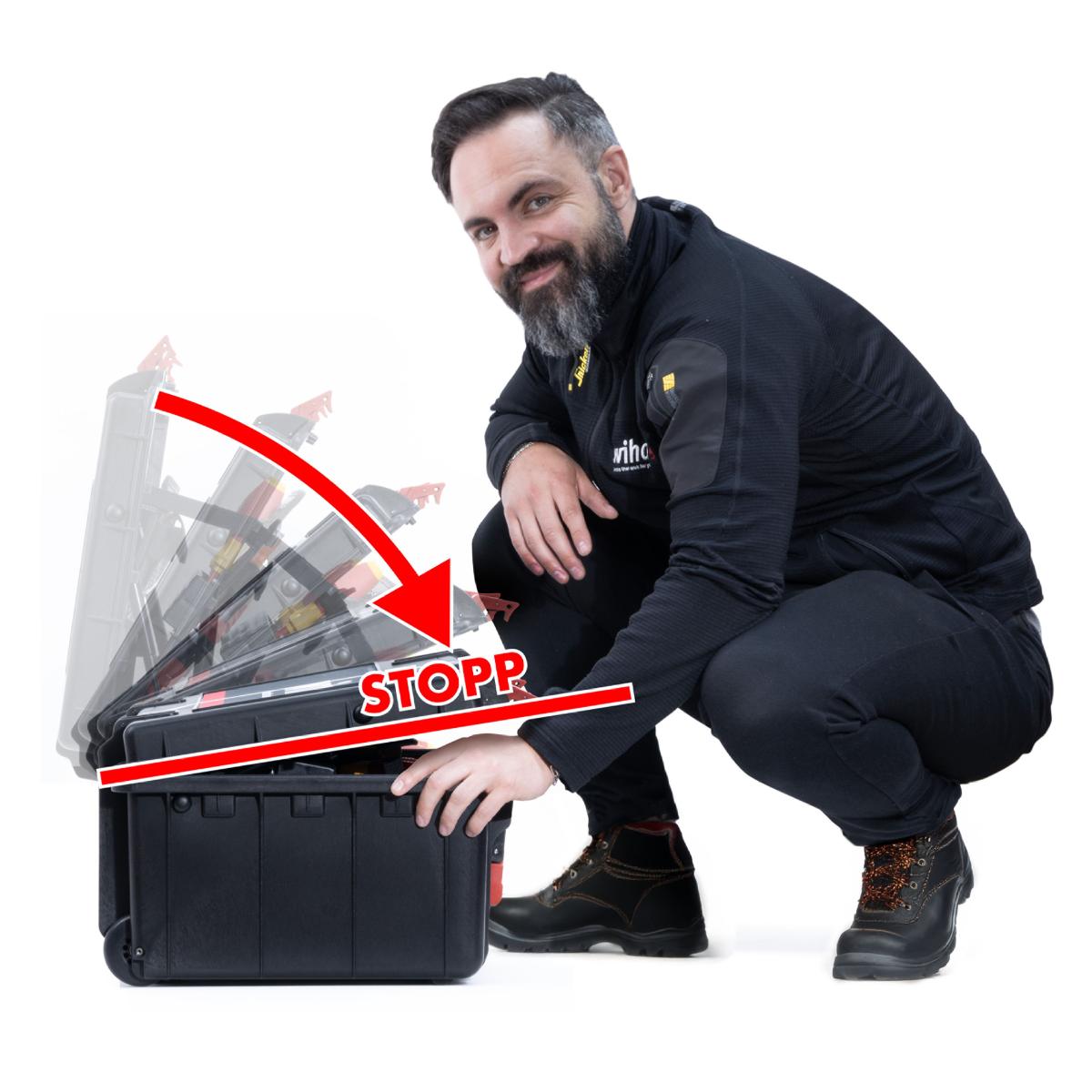 Wiha Werkzeugkoffer XL 2 Trolley electric 60-teilges Set