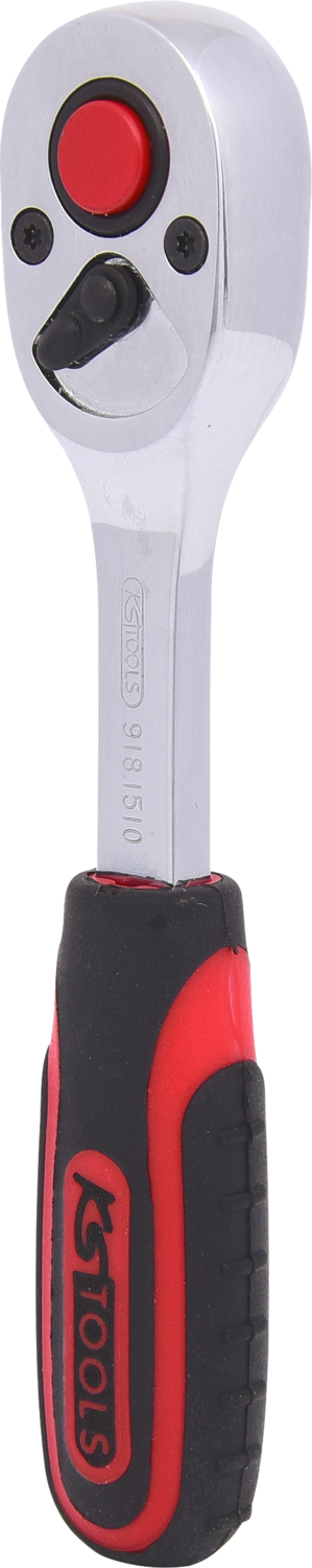 KS Tools 1/4" CHROMEplus Mini-Umschaltknarre, 72 Zahn