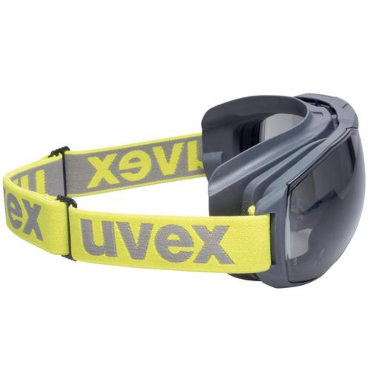 uvex Vollsichtbrille megasonic 23% schwarz