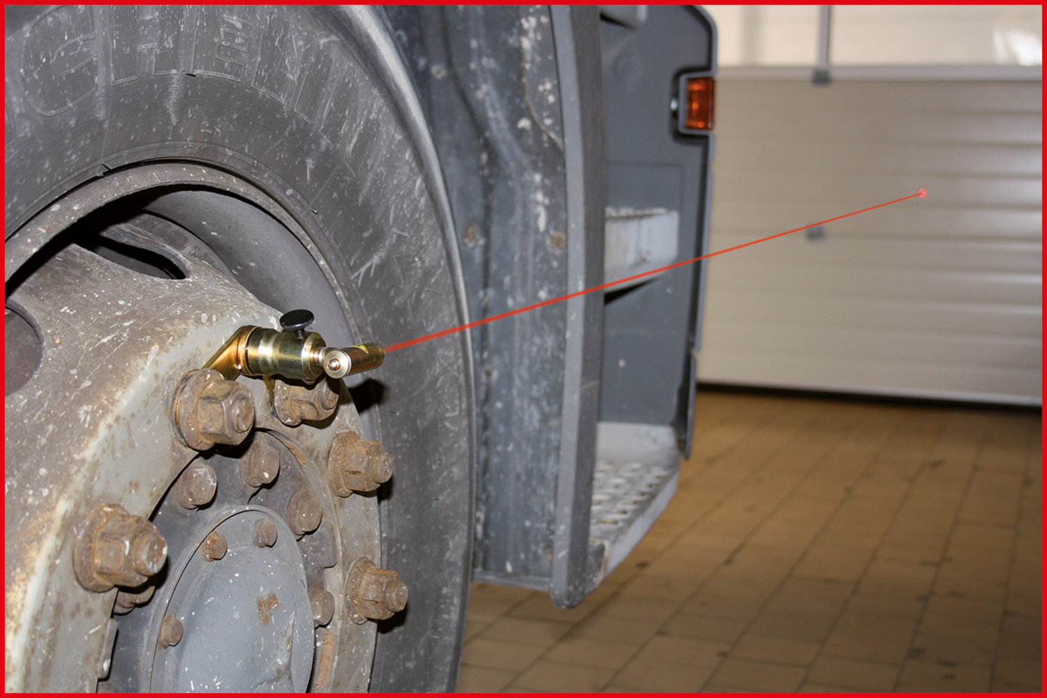 KS Tools LKW- und Transporter Fahrwerkjustier-System, 21-tlg