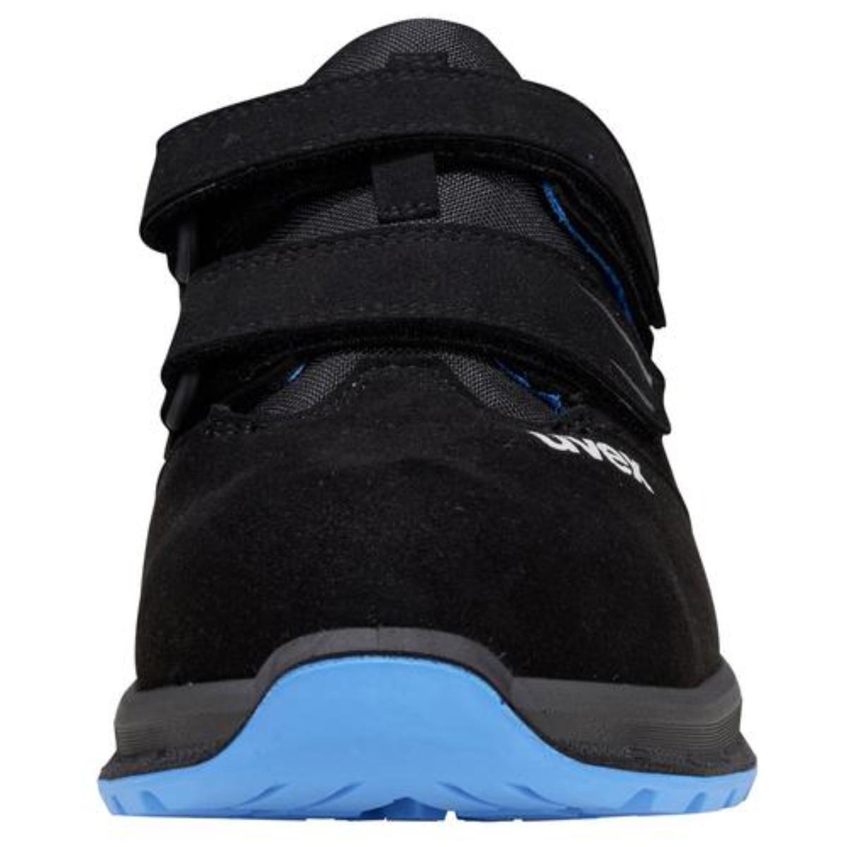 uvex 2 trend Sicherheitsschuh Sandalen S1, blau/schwarz
