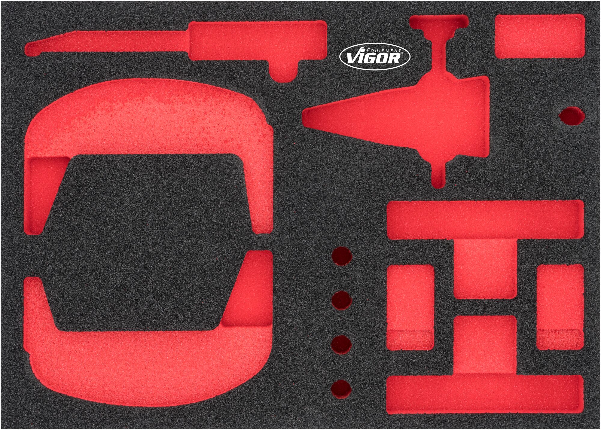 VIGOR Weichschaum-Einlage, leer, V7261-L