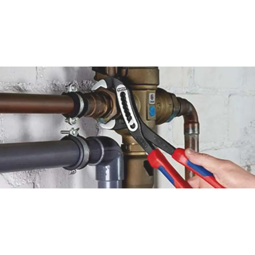 KNIPEX Alligator Wasserpumpenzange mit Mehrkomponenten-Hüllen schwarz atramentiert 300 mm