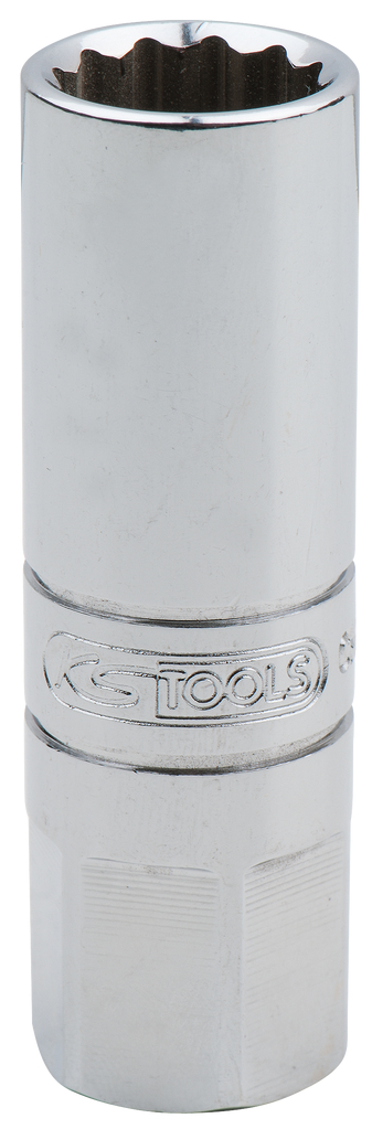 KS Tools 3/8" CHROMEplus® Spezial-Zündkerzen-Stecknuss, dünnwandig