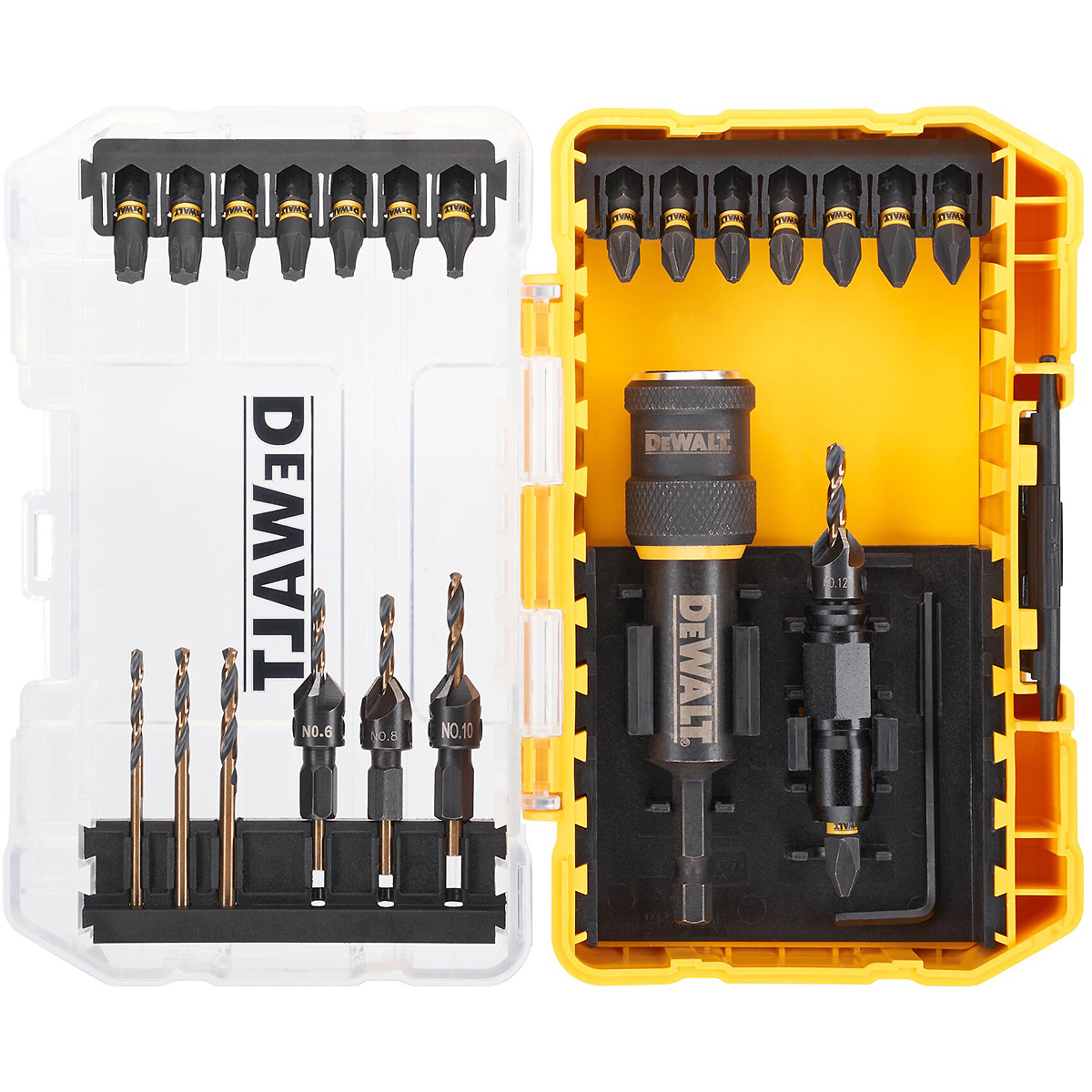 DEWALT FLEXTORQ Wechseladapter Bit & Bohrer-Set