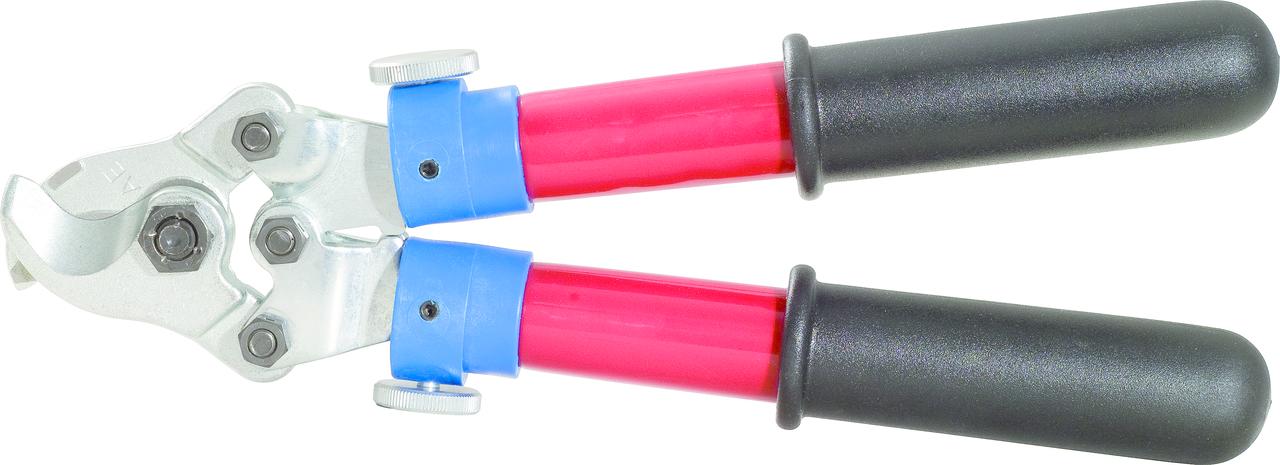 KS Tools Kabelschere mit Schutzisolierung, Teleskopgriff, 360-520mm
