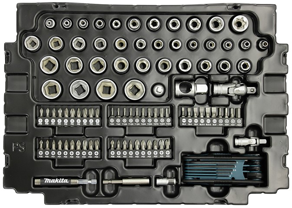 Makita Werkzeug-Set, 120-teilig - E-08713