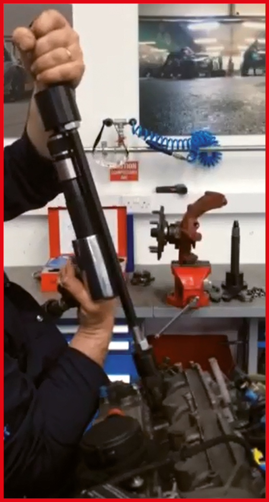 KS Tools Druckluft-Meißel-Injektoren-Auszieh-Satz, 10-tlg