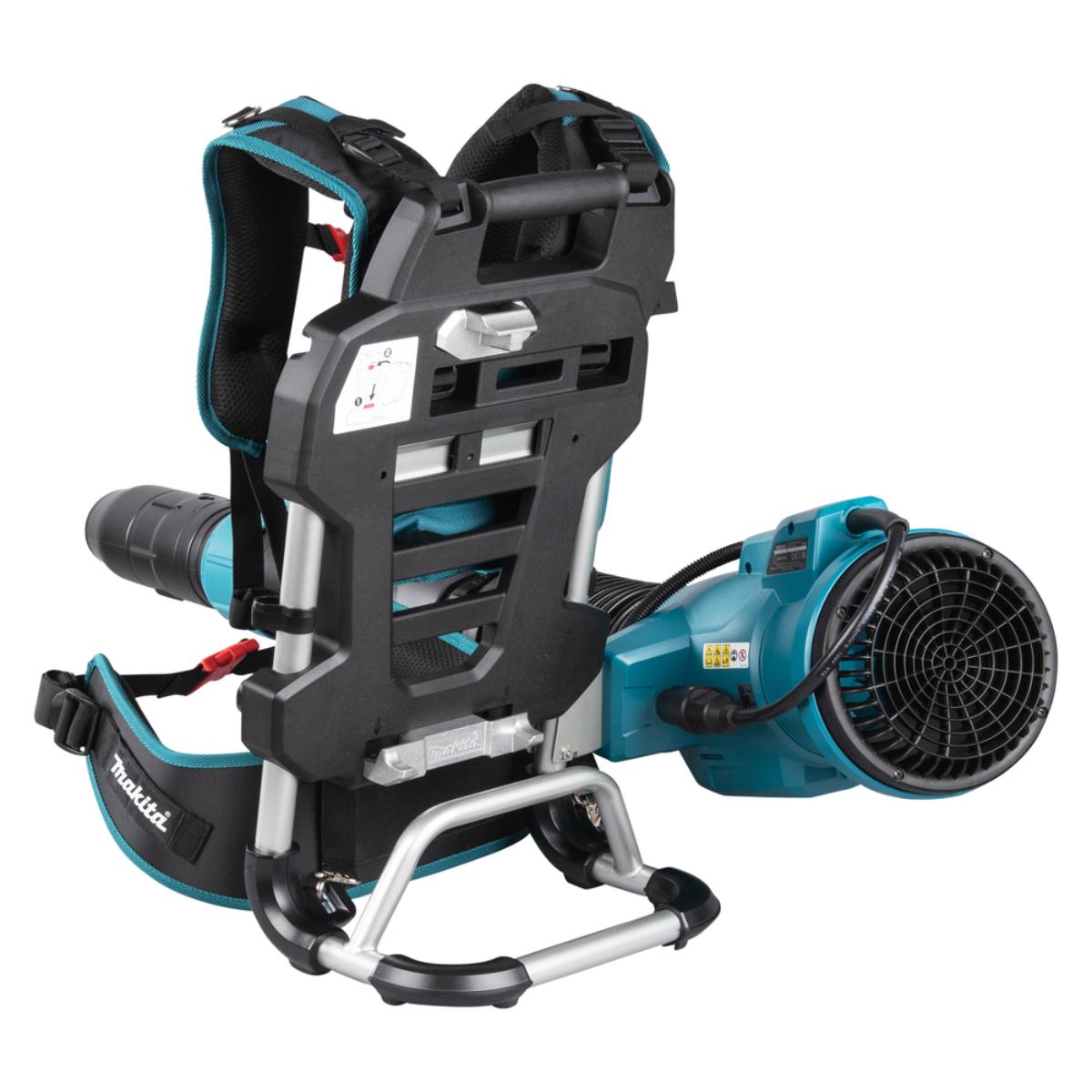 Makita Akku-Rucksackgebläse PDC-Connector - 0-19,7 m³/min - 0-76,3 m/s - UB004CZ