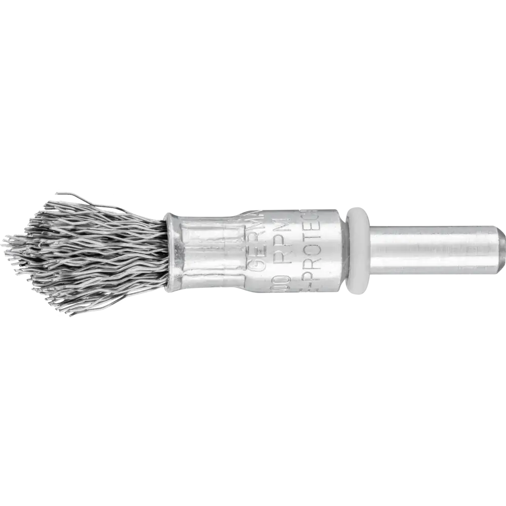 PFERD TOOLS spitze Pinselbürste ungezopft PBUS Schaft Stahl-Draht