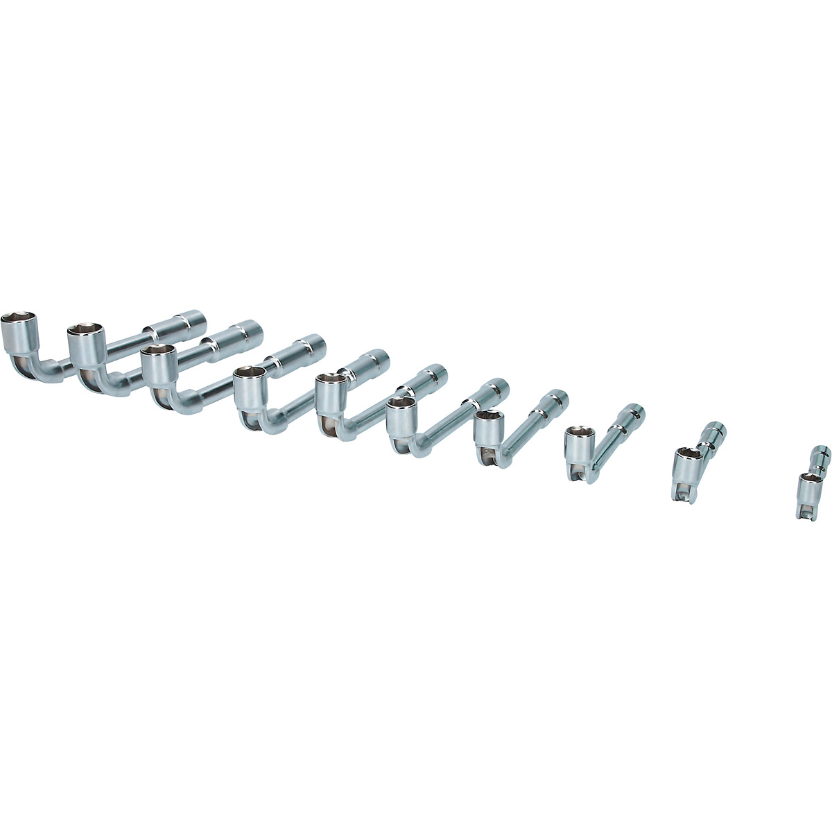 Brilliant Tools Doppel-Steckschlüssel-Satz, 10-tlg