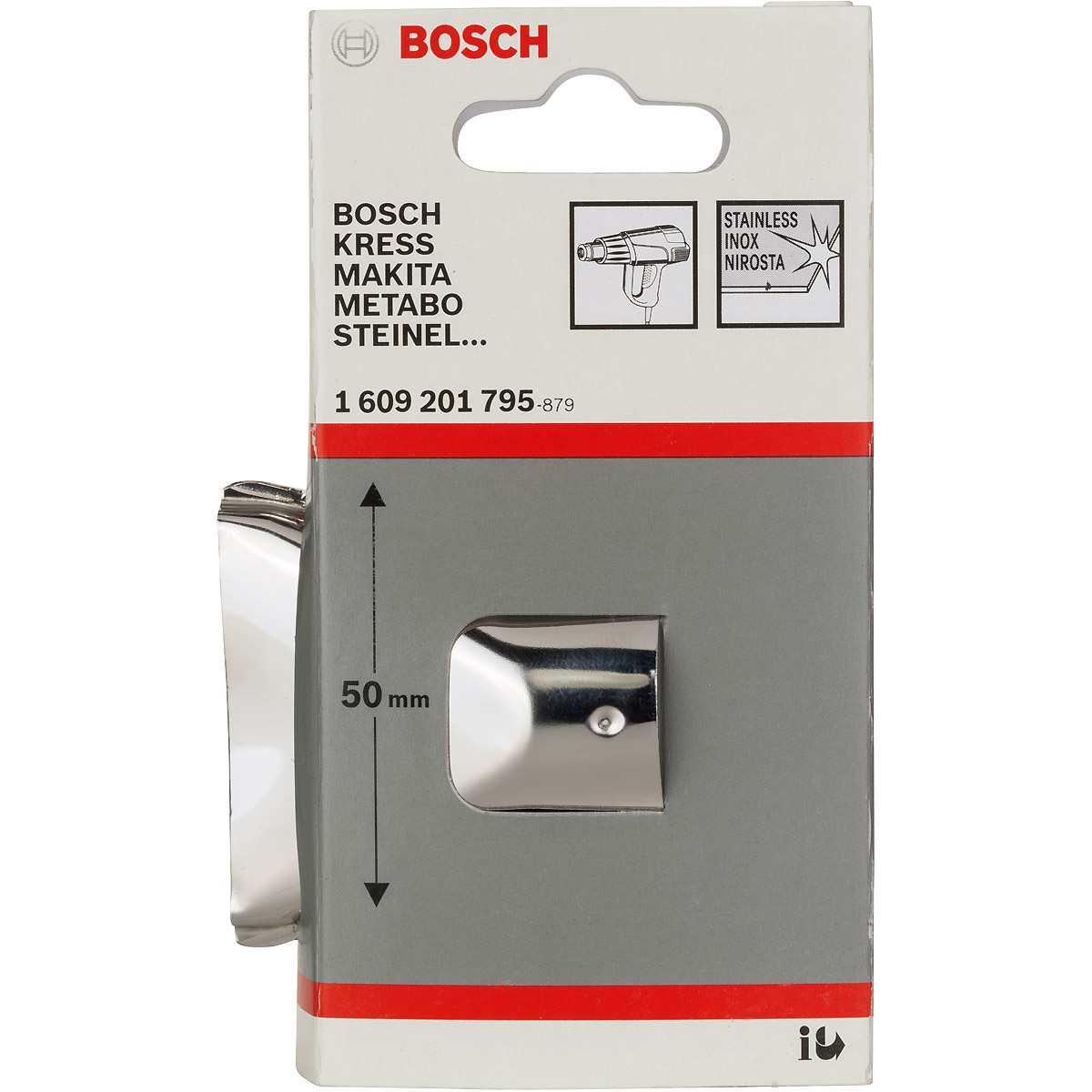 Bosch Flächendüse für Bosch-Heißluftgebläse, 33,5mm