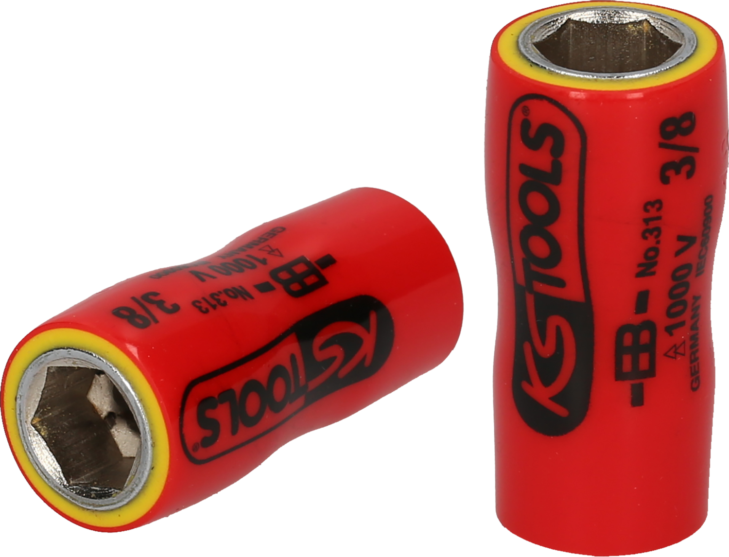 KS Tools 1/4" Stecknuss mit Schutzisolierung, ZOLL
