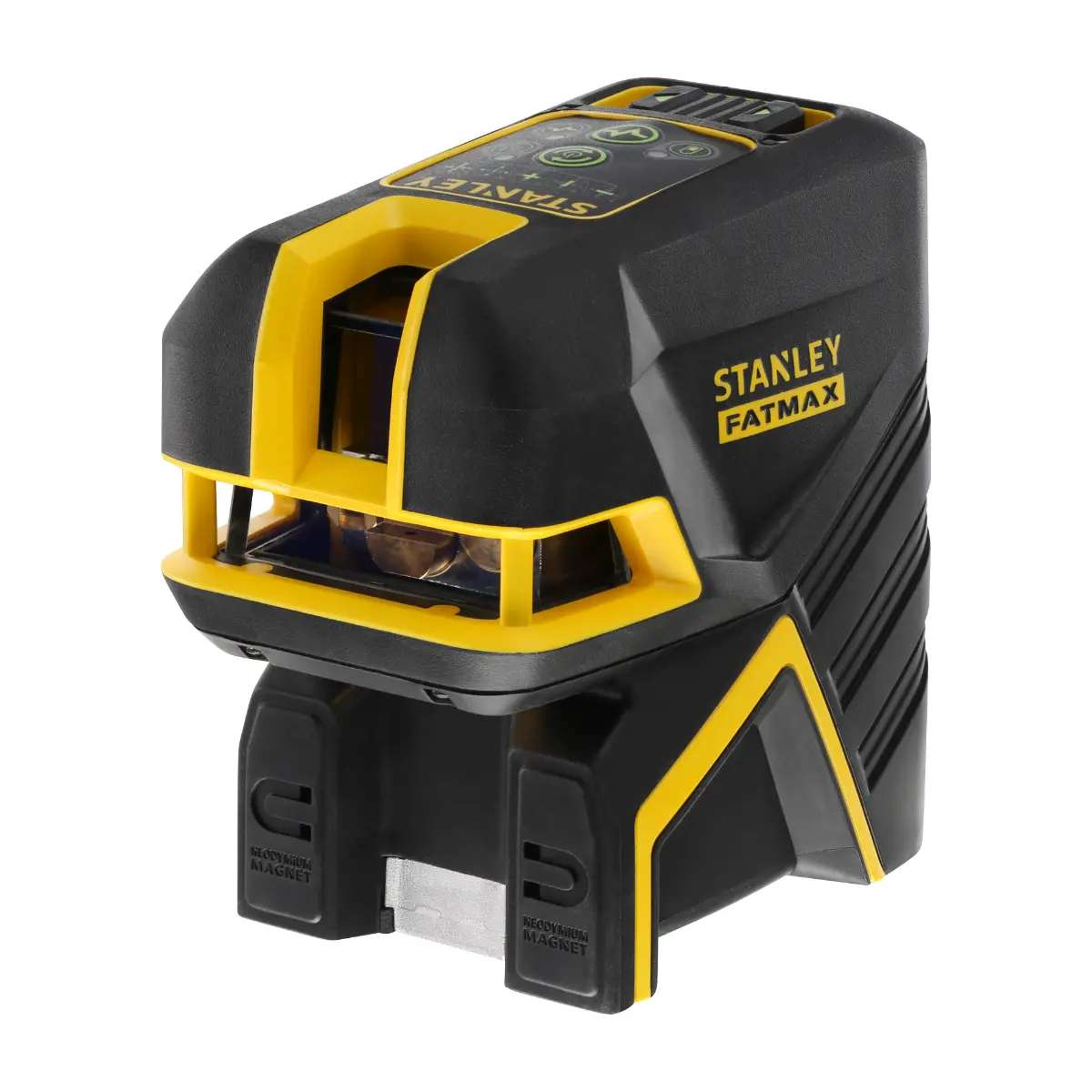 STANLEY FATMAX Linien- und 5-Punkt-Kombi-Laser mit integriertem Li-Ion Akku, grün