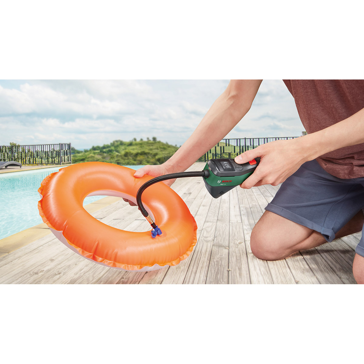 Bosch Akku-Druckluftpumpe EasyPump
