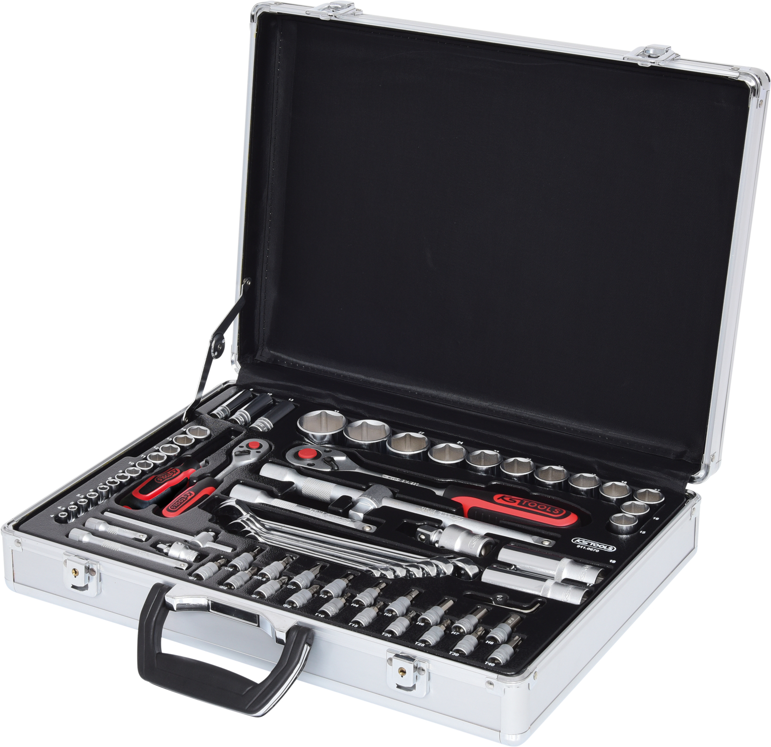 KS Tools 1/4"+1/2" Steckschlüssel-Satz, 70-tlg