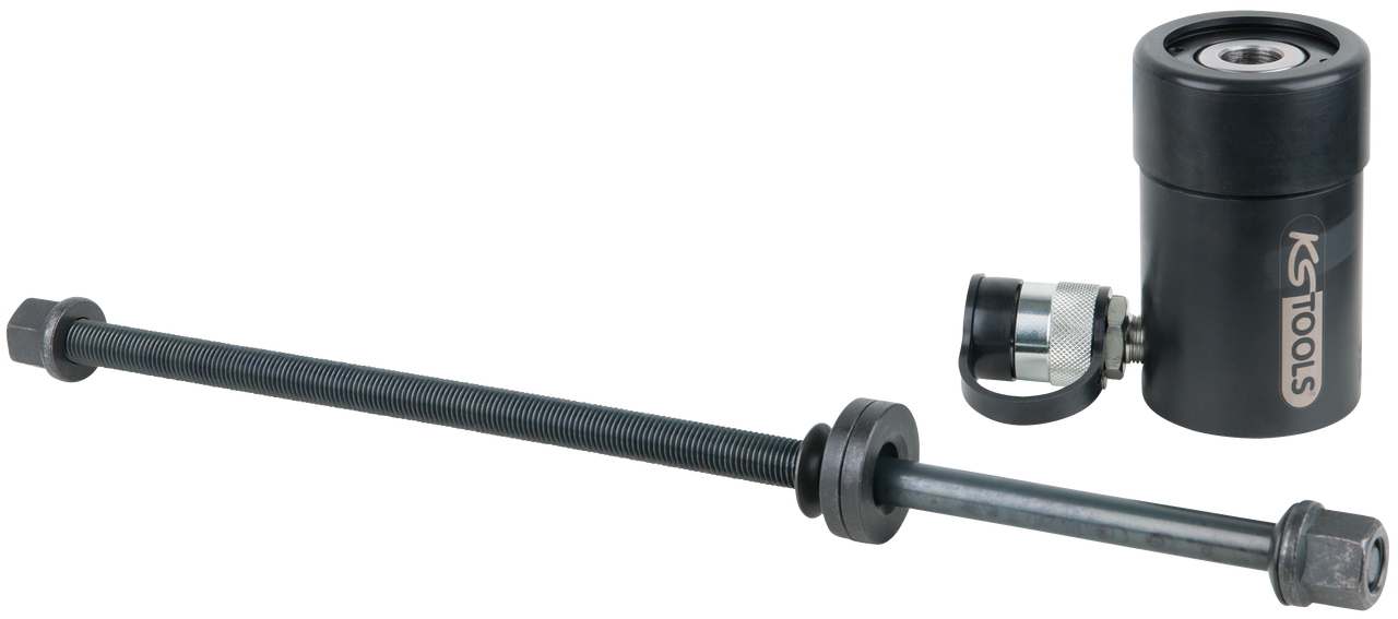 KS Tools Hydraulik-Hohlkolbenzylinder-Satz 12 t mit Spindel, 2-tlg