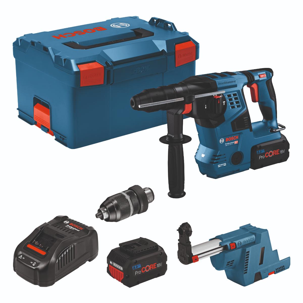Bosch Akku-Bohrhammer mit SDS plus GBH 18V-28 CF