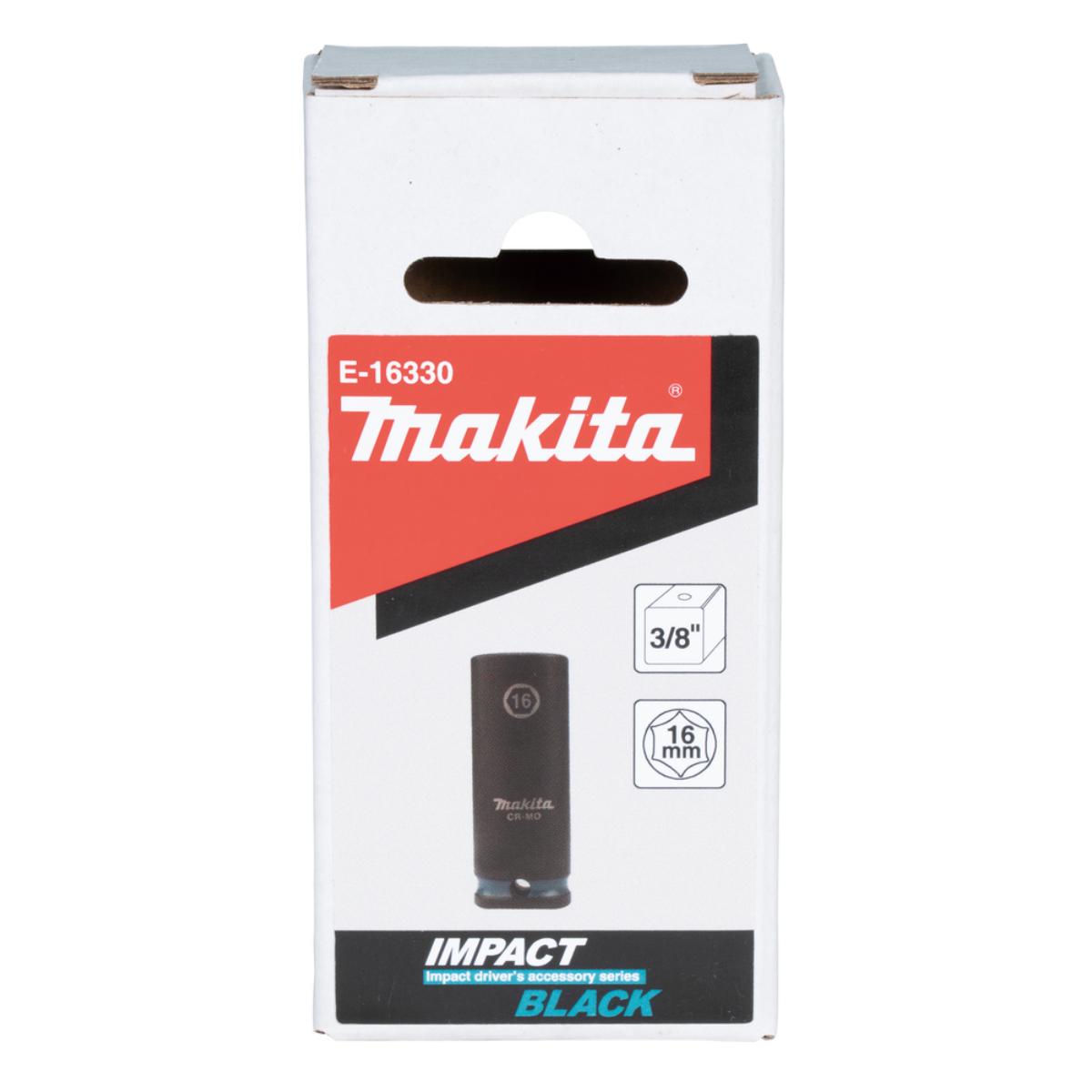 Makita Schlagnuss 3/8 Zoll lang Impact Black