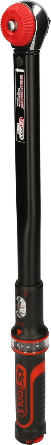 KS Tools ERGOTORQUE®precision Ratschen-Drehmomentschlüssel Drehknopf