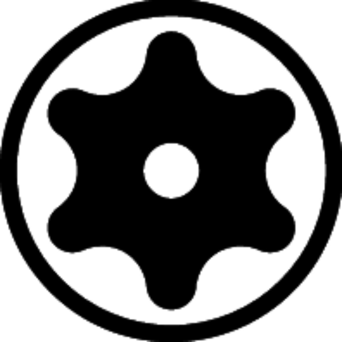 Wiha Wechselklinge SYSTEM 6 TORX Tamper Resistant (mit Bohrung)