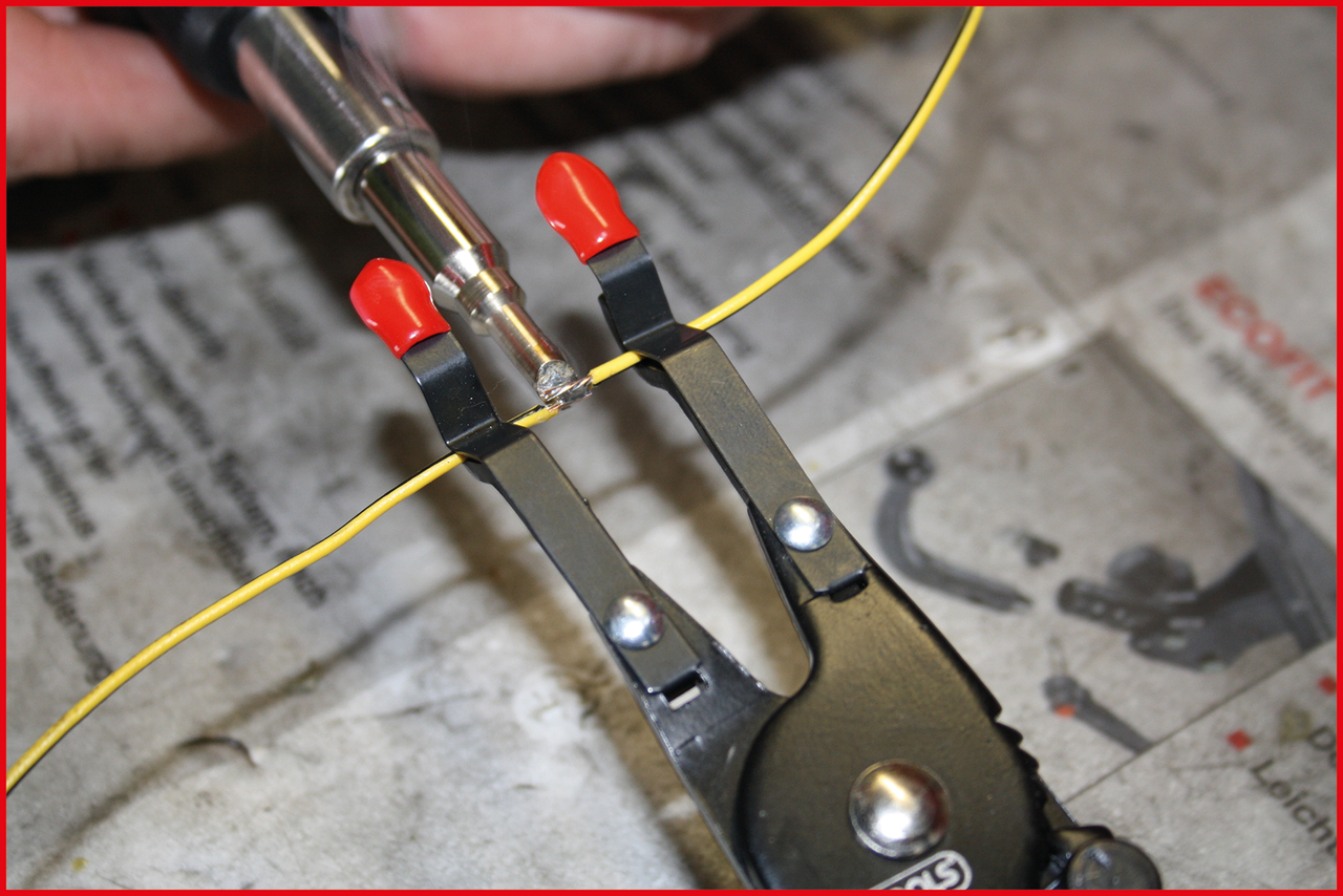 KS Tools Lötlitzen-Haltezange, 245mm