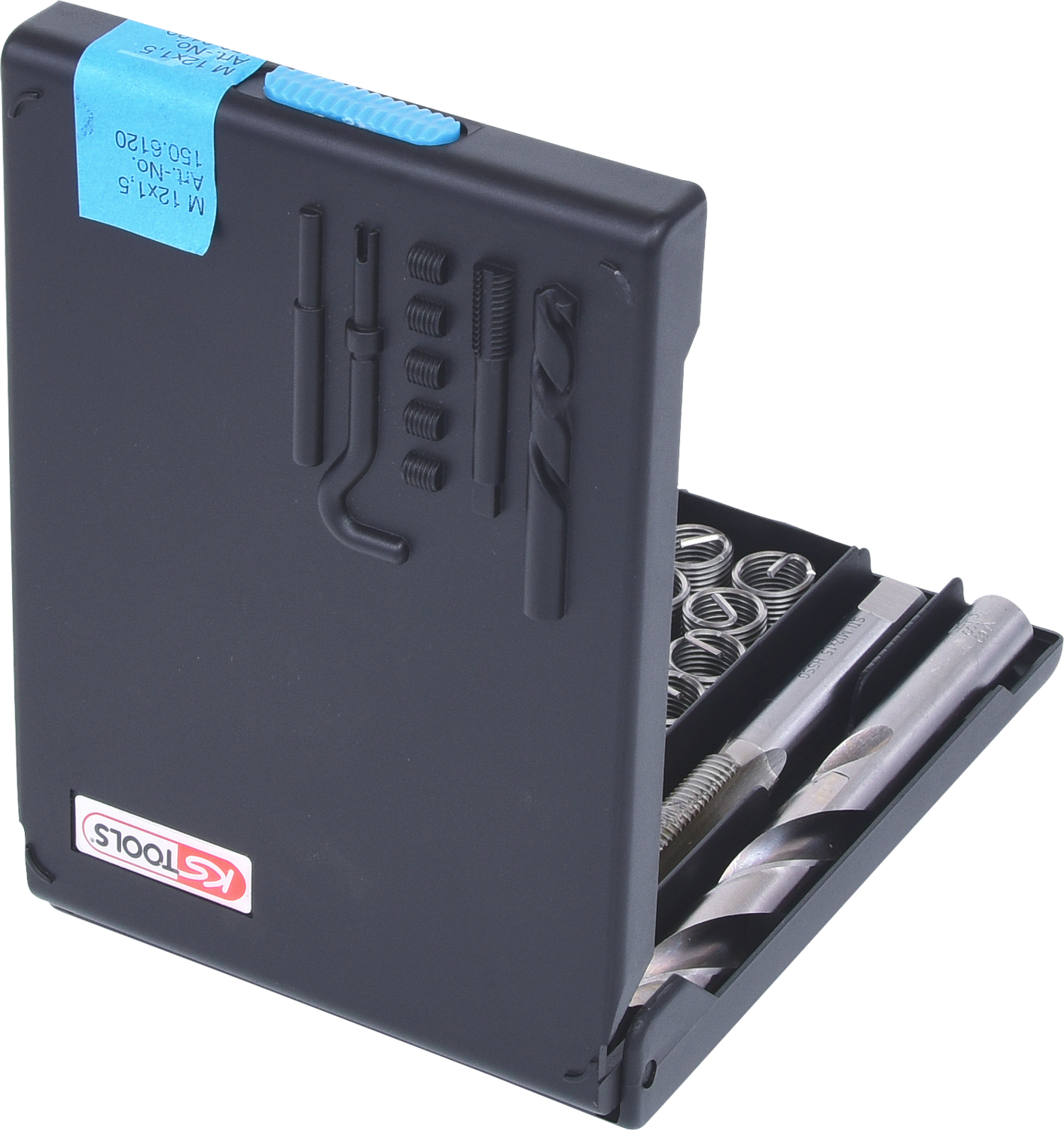 KS Tools Nirostahl Gewinde-Reparatur-Satz M12x1,5x16,5mm, 14-tlg