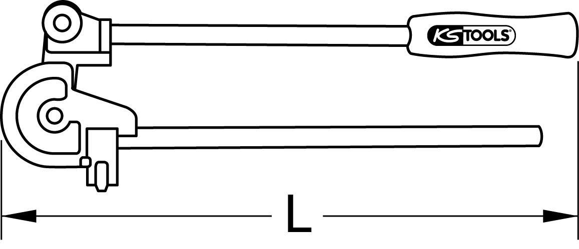 KS Tools Standard-Zweihand-Bieger, ZOLL