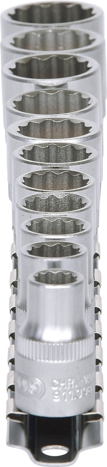 KS Tools 3/8" 12-kant-Stecknuss-Satz, 11-tlg