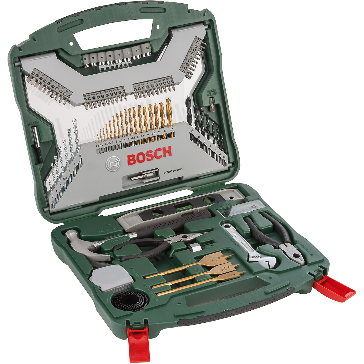 Bosch X-Line-Titanium Bohrer- und Schrauber-Set, 103-teilig