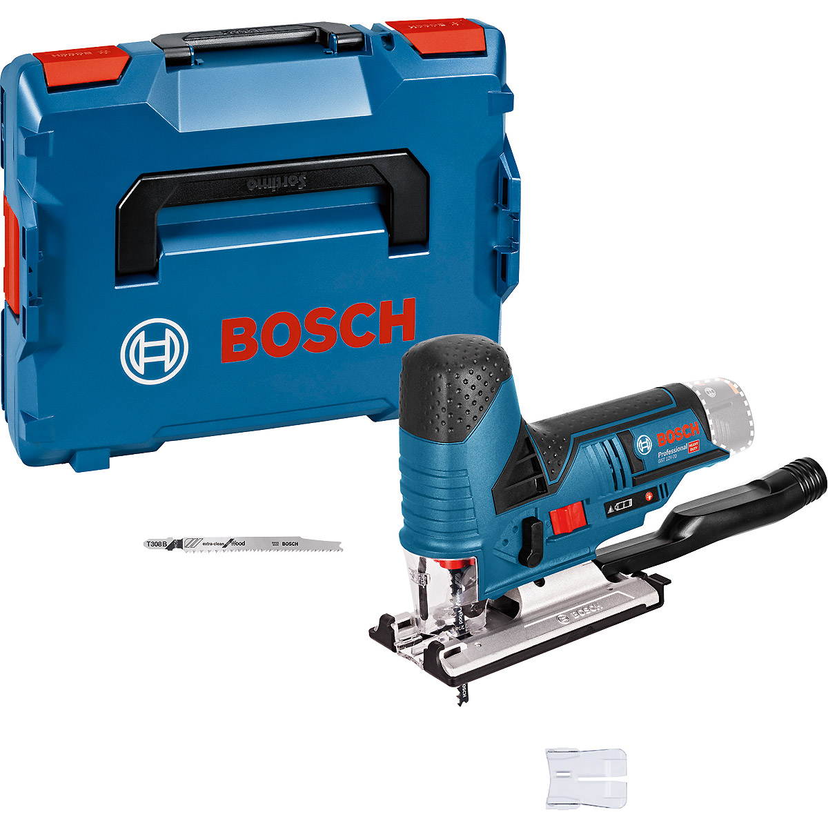 Bosch Akku-Stichsäge GST 12V-70, Solo Version, L-BOXX