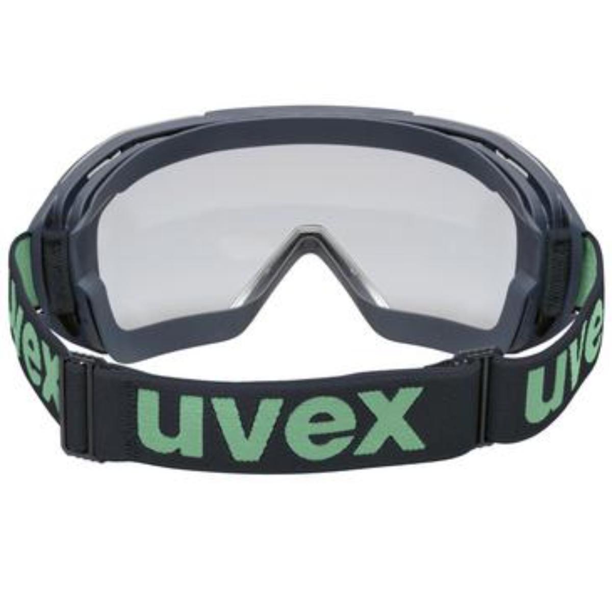 uvex Vollsichtbrille megasonic planet grau, grün, anthrazit, jade