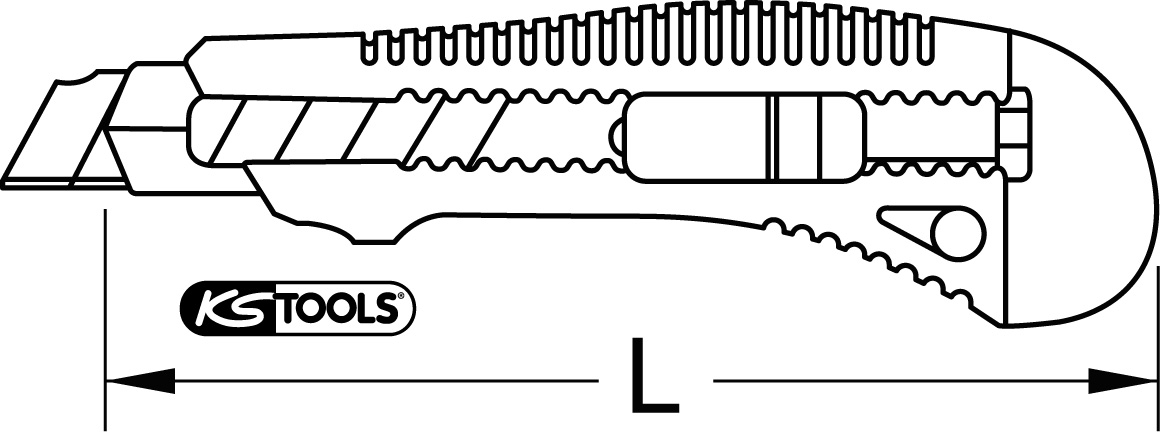 KS Tools Standard-Universal-Abbrechklingen-Messer