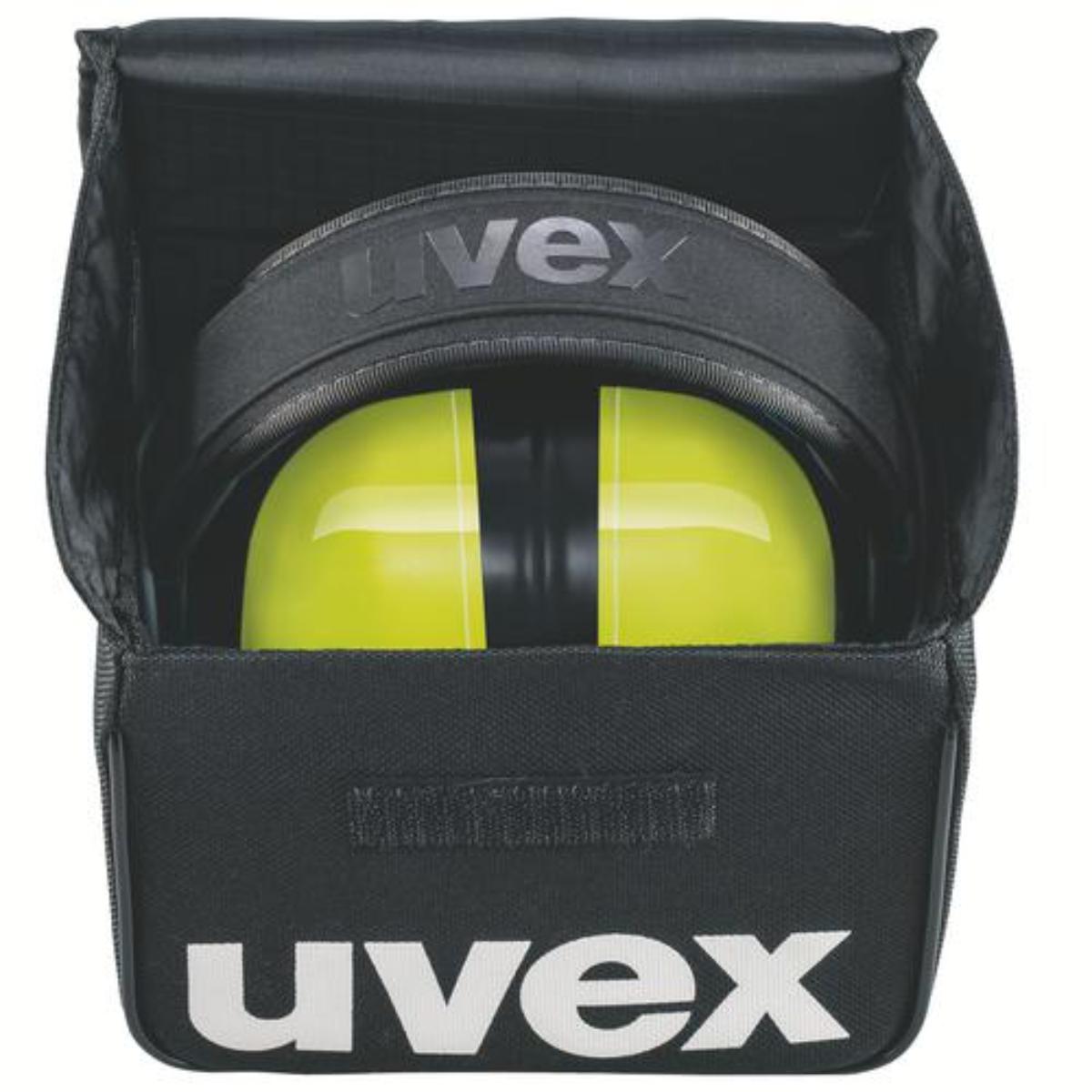 uvex K20 Kapselgehörschutz Gehörschutzkapsel Hi - Viz gelb SNR 33 dB