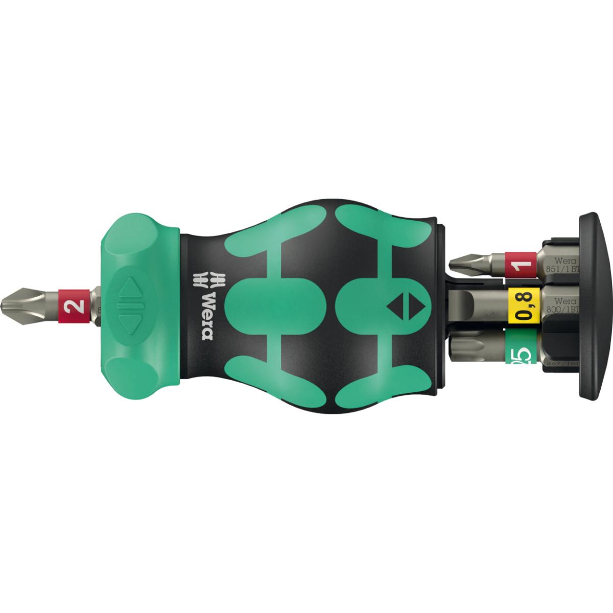 Wera Kraftform Kompakt Stubby Magazin RA 1, 6-teiliges Set