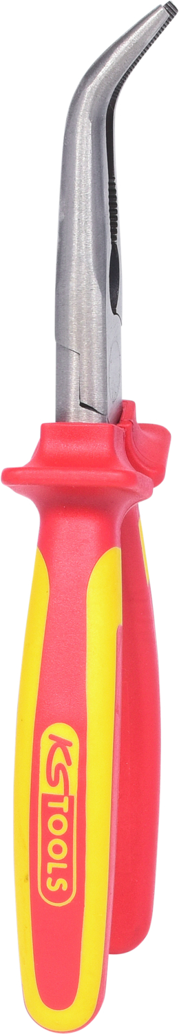 KS Tools ERGOTORQUE VDE Flachrundzange, gebogen