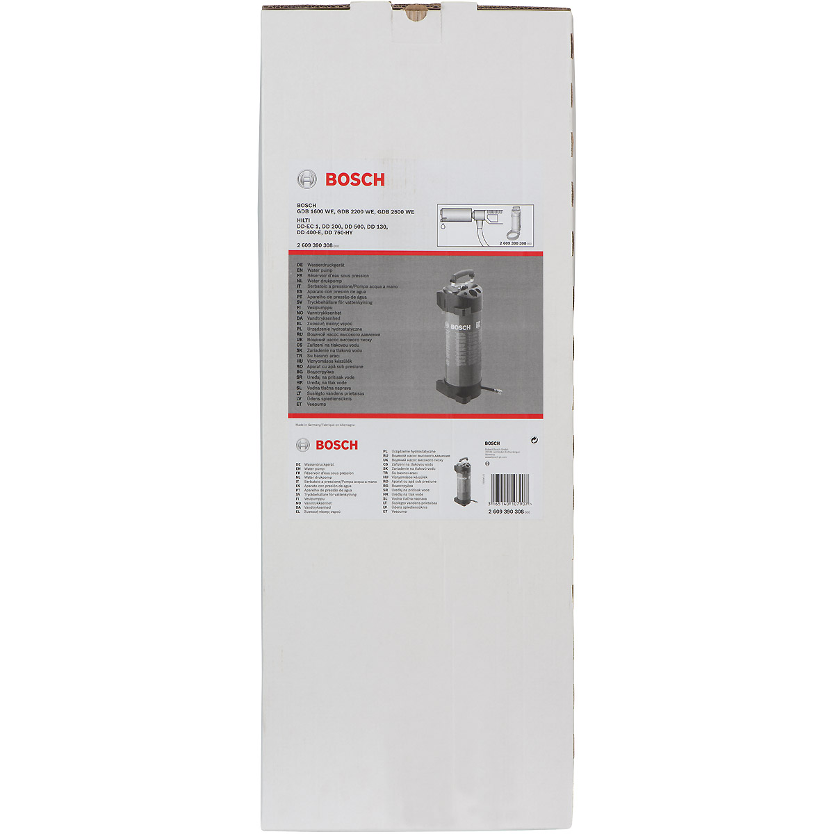 Bosch Wasserdruckbehälter, Zubehör für Bosch-Diamantbohrsysteme